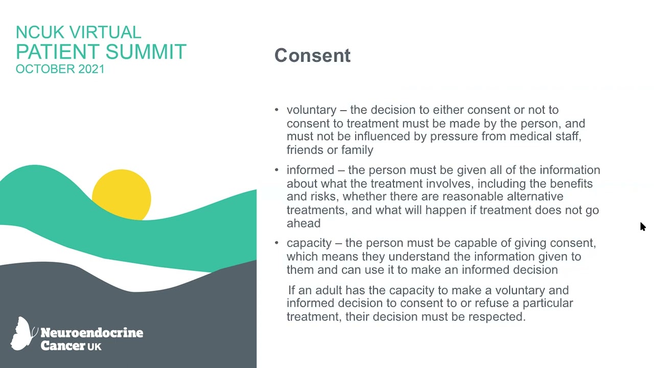 Decision making in advanced illness - Neuroendocrine Cancer