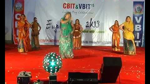 CBIT PRODDATUR COLLEGE DAY DANCE PROGRAMME