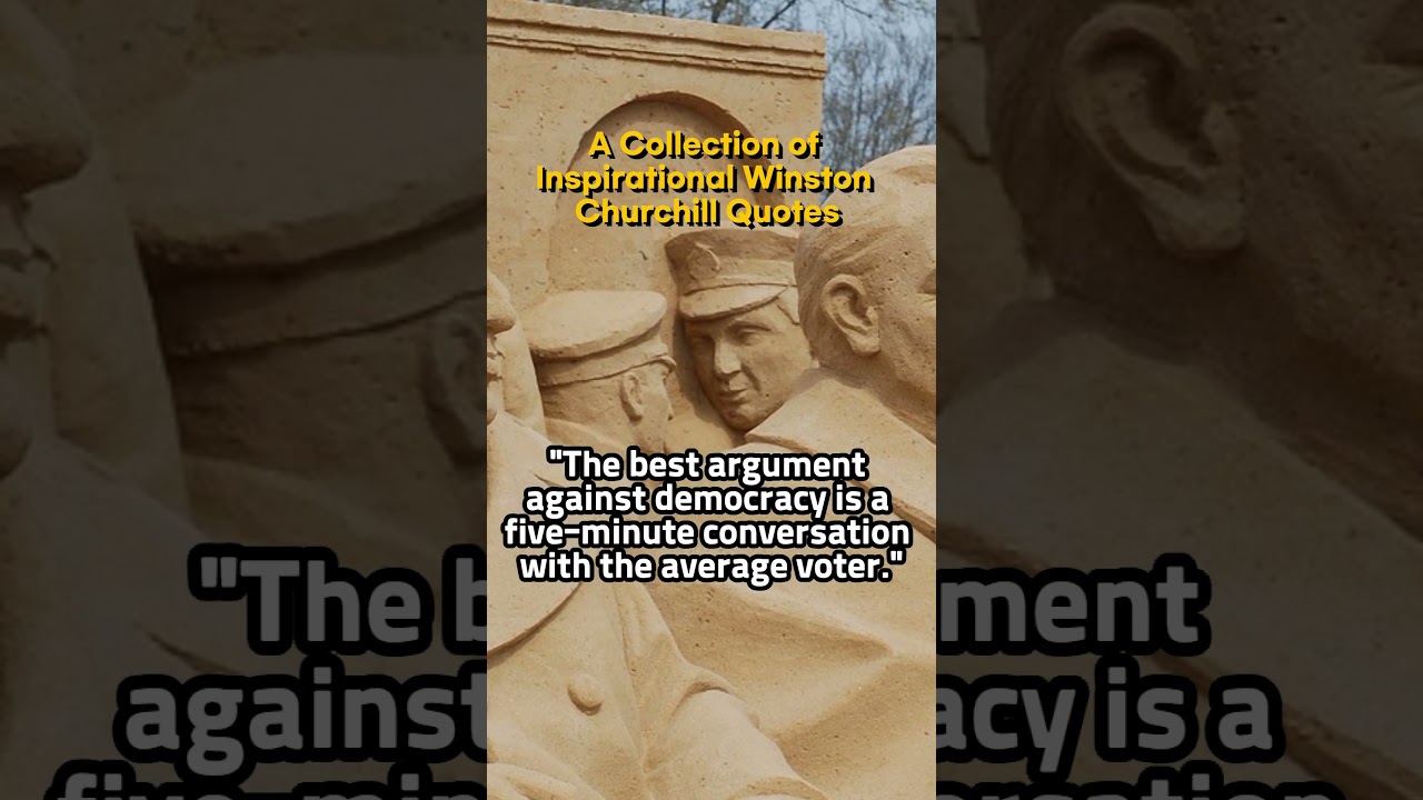 A Collection of Inspirational Winston Churchill Quotes. 