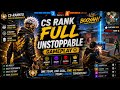 CS rank full unstoppable match#freefire#trending