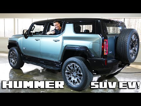 Checking out the Electric Hummer SUV! Is it any good?