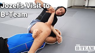 Jozef's Visit to B-Team Jiu Jitsu 🥋 | Training Series #1 🏆
