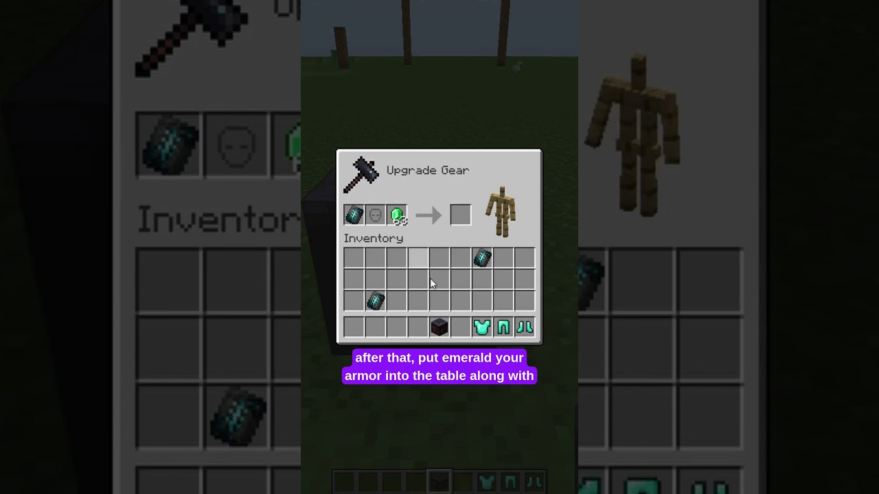 Minecraft Emerald Armor