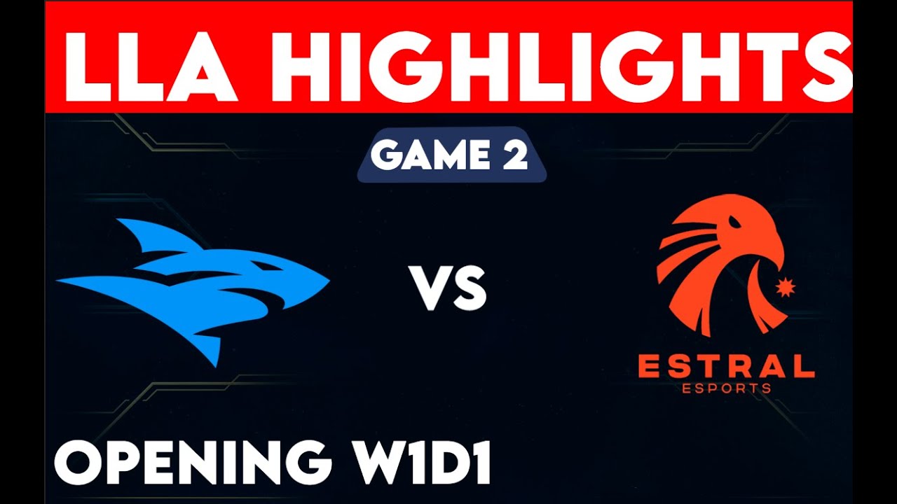 ISG VS EST  HIGHLIGHTS LLA SEASON 2023- W1D1 GAME 2 - INFINITY VS ESTREAL