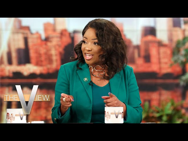 Rep. Jasmine Crockett Talks Standing Up To Rep. Marjorie Taylor Green | The View class=