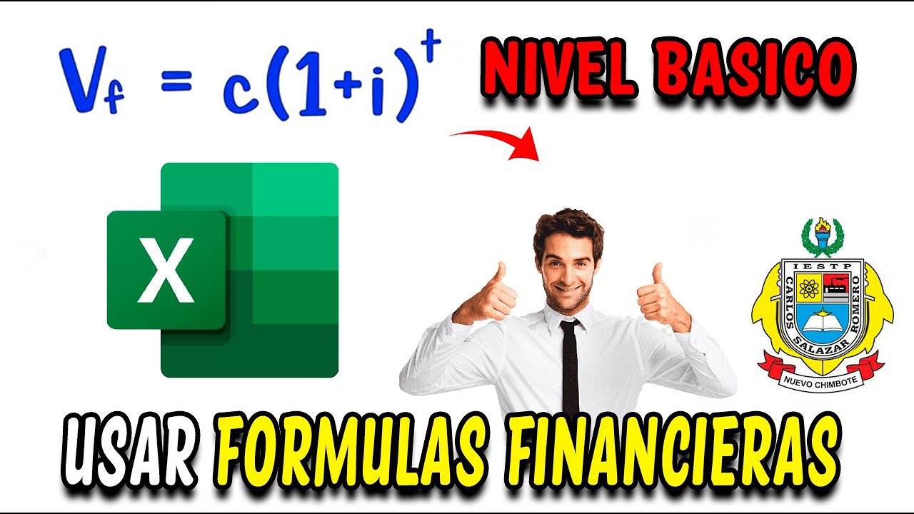 CALCULO FINANCIERO - TEA Y TEM USANDO FORMULAS DEL EXCEL - YouTube