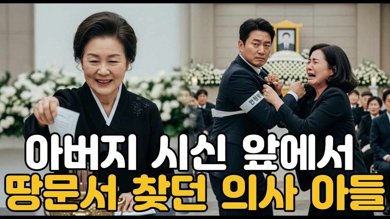 아버지 시신 앞에서 땅문서 찾던 의사 아들