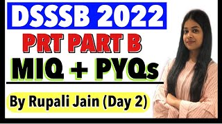 DSSSB 2022 | DSSSB PRT NOTES | Previous Year Questions with explanation #1 By Rupali Jain screenshot 2