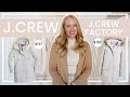 Comparing JCREW + JCREW FACTORY Quality | Black Friday Sale Try On Haul