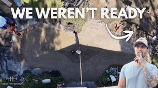 We were NOT ready for this to arrive!! |  But it DID anyway