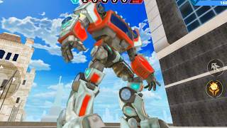 Epic Optimus Prime Fight - Best Transformers Transforming Robot Car Action Fighting Game Gameplay screenshot 1