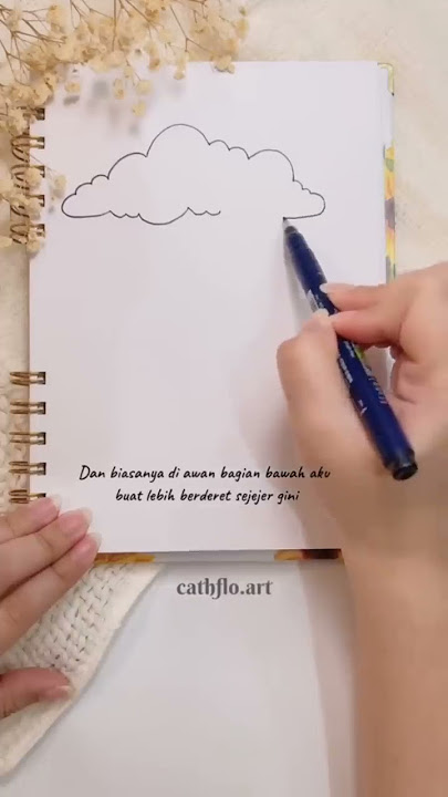 Aesthetic Cloud Drawing Tutorial @cathfloart