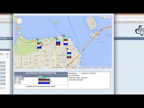 Odor Track'r Program - How to Create an Odor Descriptor Map