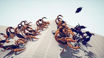 20X Tabs Scorpion vs Every Unit - Totally Accurate Battle Simulator TABS