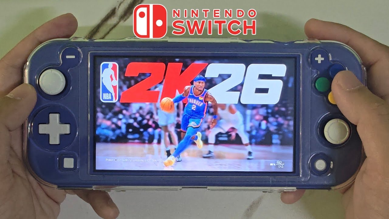 NBA 2K26 Nintendo Switch Lite Gameplay