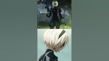 Nier-automata 2-B Collab with codm #codm #cod #nierautomata #trending #gaming #warzone #reels #fun