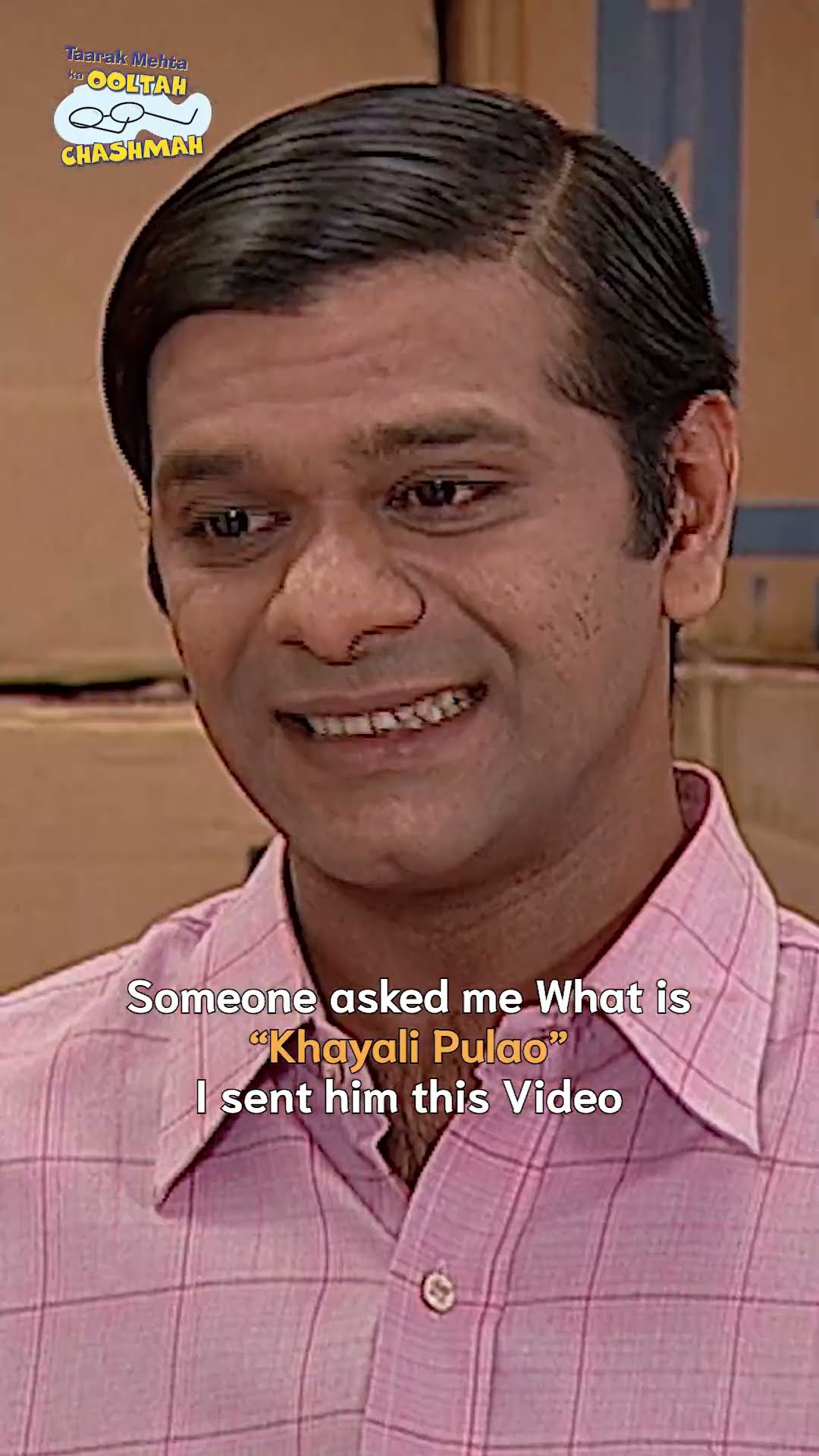 Real meaning of khayali pulao!   #tmkoc #relatable #kumbh #funny #shorts #reels #relatives #home