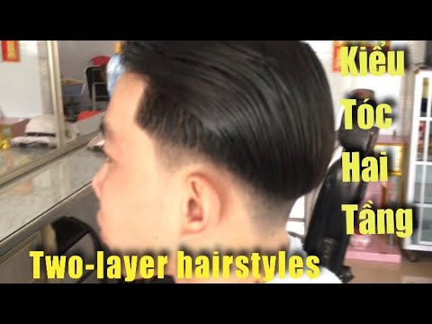 CẮT TÓC NAM  Kiểu Tầng Lở Hai Mái  Cho học sinh Đơn Giản  Mens Simple  Haircut  YouTube