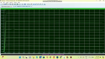 CE INPUT OUTPUT CHARACTERISTIC USING TRANSFER FUNCTION PROTEUS VSM