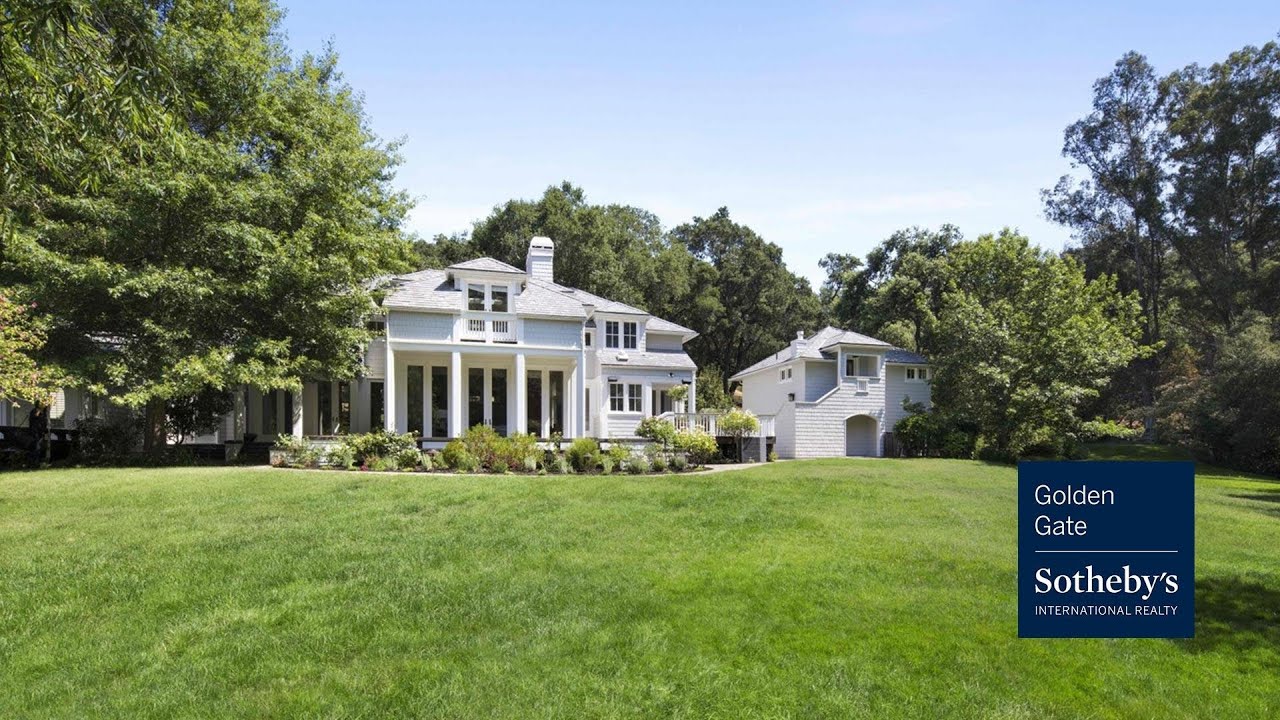 215 Josselyn Ln Woodside CA Woodside Homes for Sale YouTube