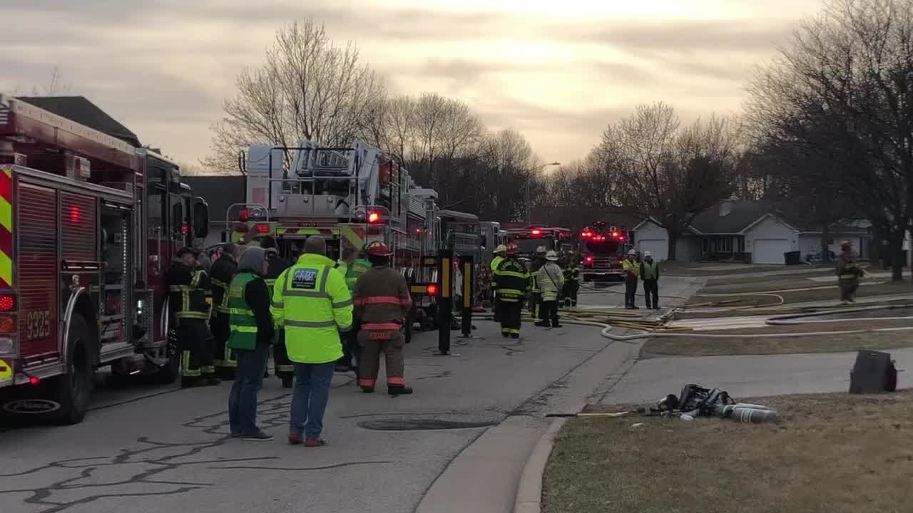 Fox Crossing house fire