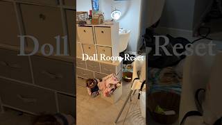 Getting the crib threw everything off… so let’s reset #dollroom #roomreset #cleanwithme #reborn