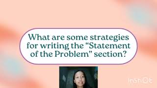 Chapter 2: Identifying a Research Problem