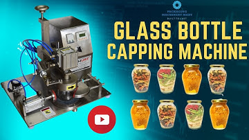 SEMI AUTOMATIC GLASS BOTTLE LUG CAPPING MACHINE (LC50)