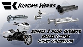Khrome Werks 1860-1870 Ripper insert Baffles for 4” and 4.5” HP