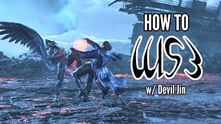 (OUTDATED-ish) How to ws3 (and chain them) with Devil Jin | Tekken 8