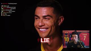 Reacting to Cristiano Ronaldo vs Lie Detector Test