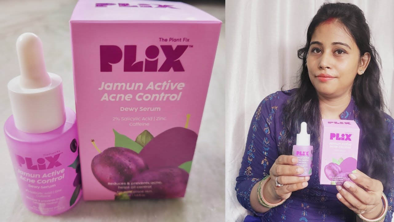 Plix Jamun Active Acne Control Serum/Plix Serum/For Acne Pimples/Plix/Glowing Skin/Best Serum