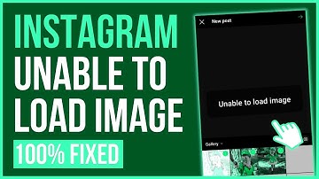 INSTAGRAM UNABLE TO LOAD IMAGE FROM GALLERY (2023) | How To  Fix Unable to Load Image Instagram