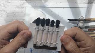 видео: 2020_Кисти для подглазурной росписи фарфора картинка: 2020_Кисти для подглазурной росписи фарфора