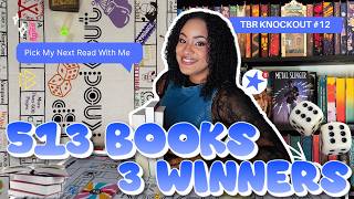 Reading Every Book on My Physical TBR | TBR KNOCKOUT 12