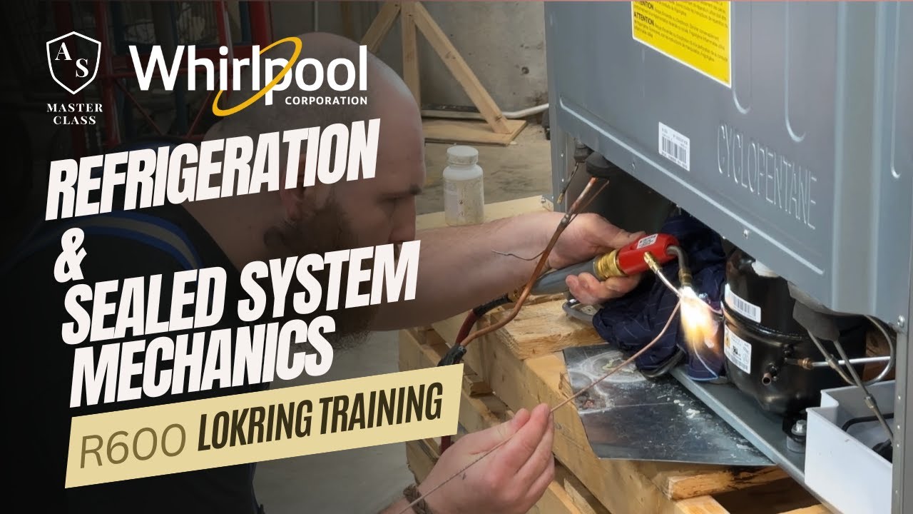 Halifax Refrigeration & Sealed System Mechanics Training (R600 Lokring) YouTube
