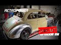 Retropower Uncut Episode 26: Wide body Morris Minor metal shaping & 2JZ ready to go into MK2 Jaguar!