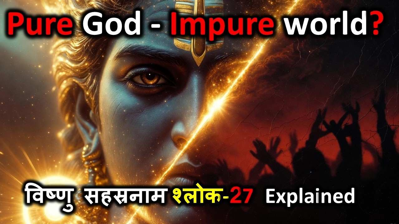 क्या संसार वास्तव में अशुद्ध है? | Vishnu Sahasranama Shloka 27 का गहरा अर्थ