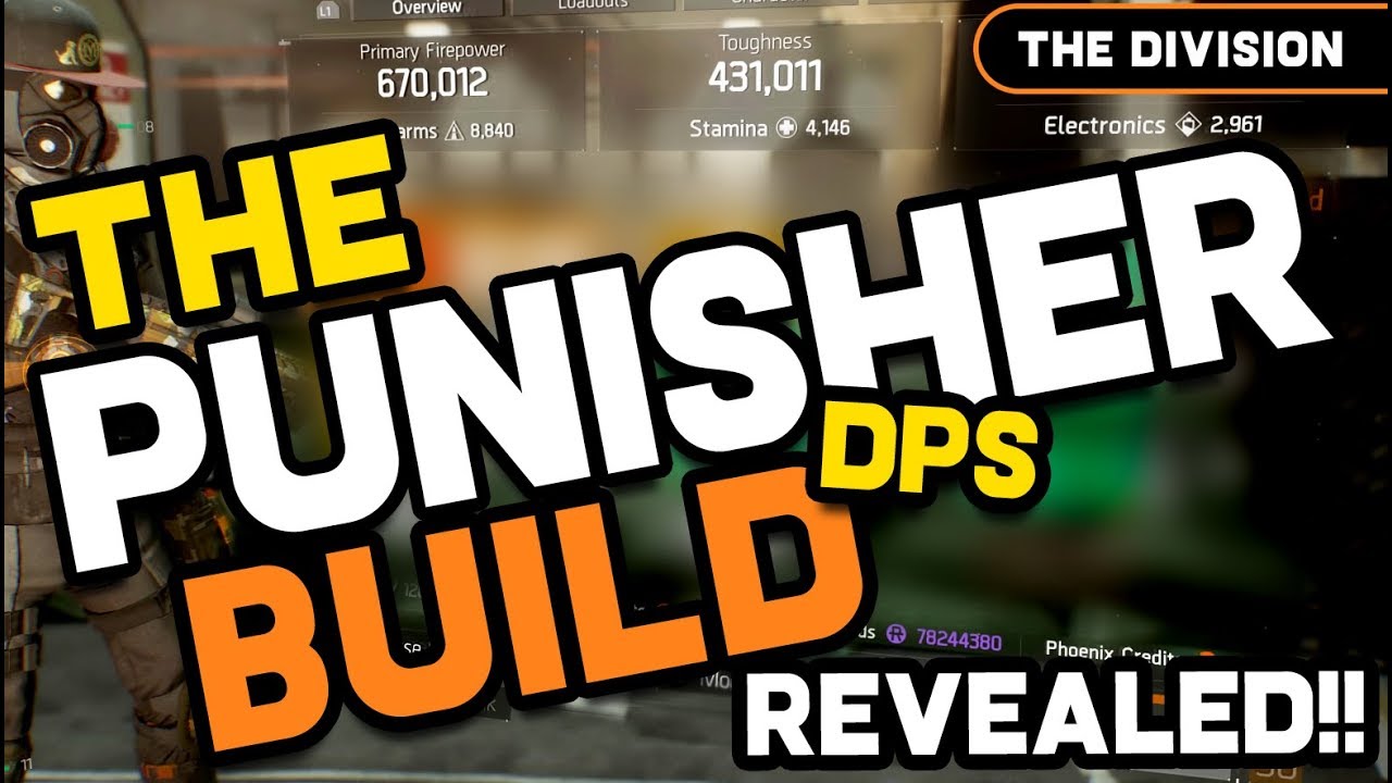 The Division - Best AlphaBridge 39K Base Damage"The Punisher" Build!