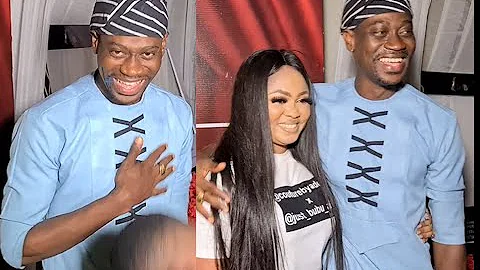 Watch How Lateef Adedimeji Shutsdown The Arike Gold's Store Opening As He Dances With Her