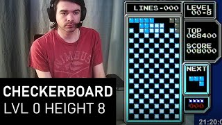 I dug the hardest possible board! -  NES Tetris