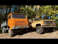 RC CHEVROLET K5 | POLSKI STAR 244 | SUNNY AUTUMN FOREST OFF-ROAD RIDE | RC SCALE OFF-ROAD