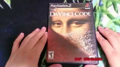 The Da Vinci Code Unboxing Black Label Complete PS2
