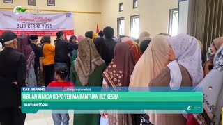 RIBUAN WARGA KOPO TERIMA BANTUAN BLT KESRA