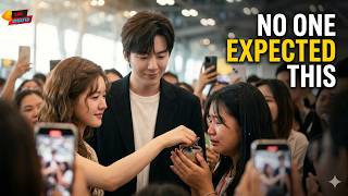 No One Saw This Coming Zhao Lusi And Liu Yunings Heartwarming Airport Surprise