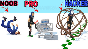 NOOB VS PRO VS HACKER -Fail Run