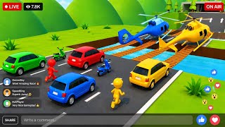 Live 🔴 Shape-shifting Race 3D Gameplay All Levels screenshot 3