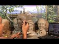 President Donald J  Trump  clay sculpting video tame laps
