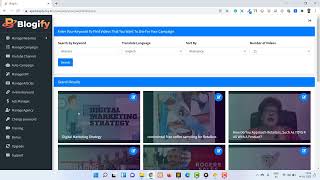 How to create campaign with Blogify screenshot 5