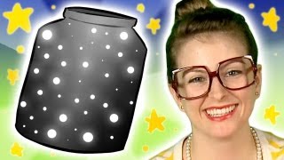 DIY Night Light STAR JAR - Arts and Crafts w/ Crafty Carol Content